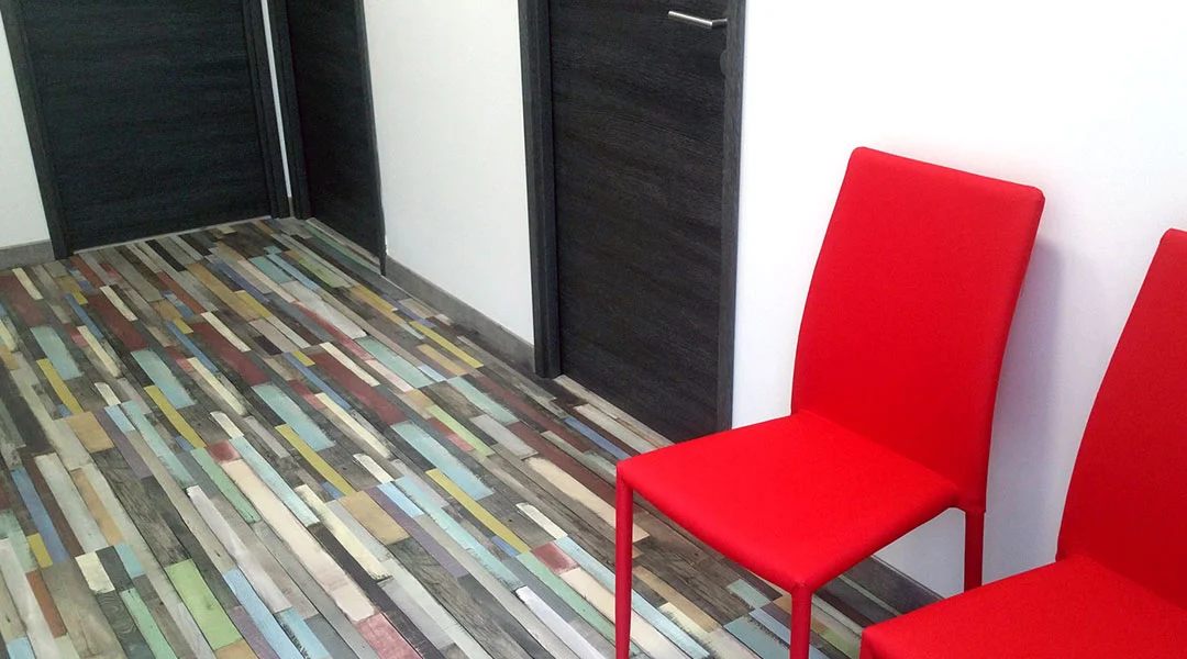 Couloir desservant les bureaux privés de Carnot